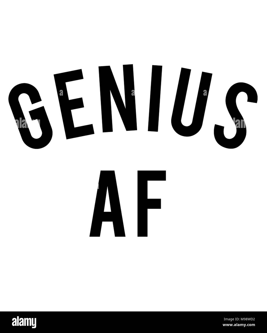 Genius af arte Foto Stock