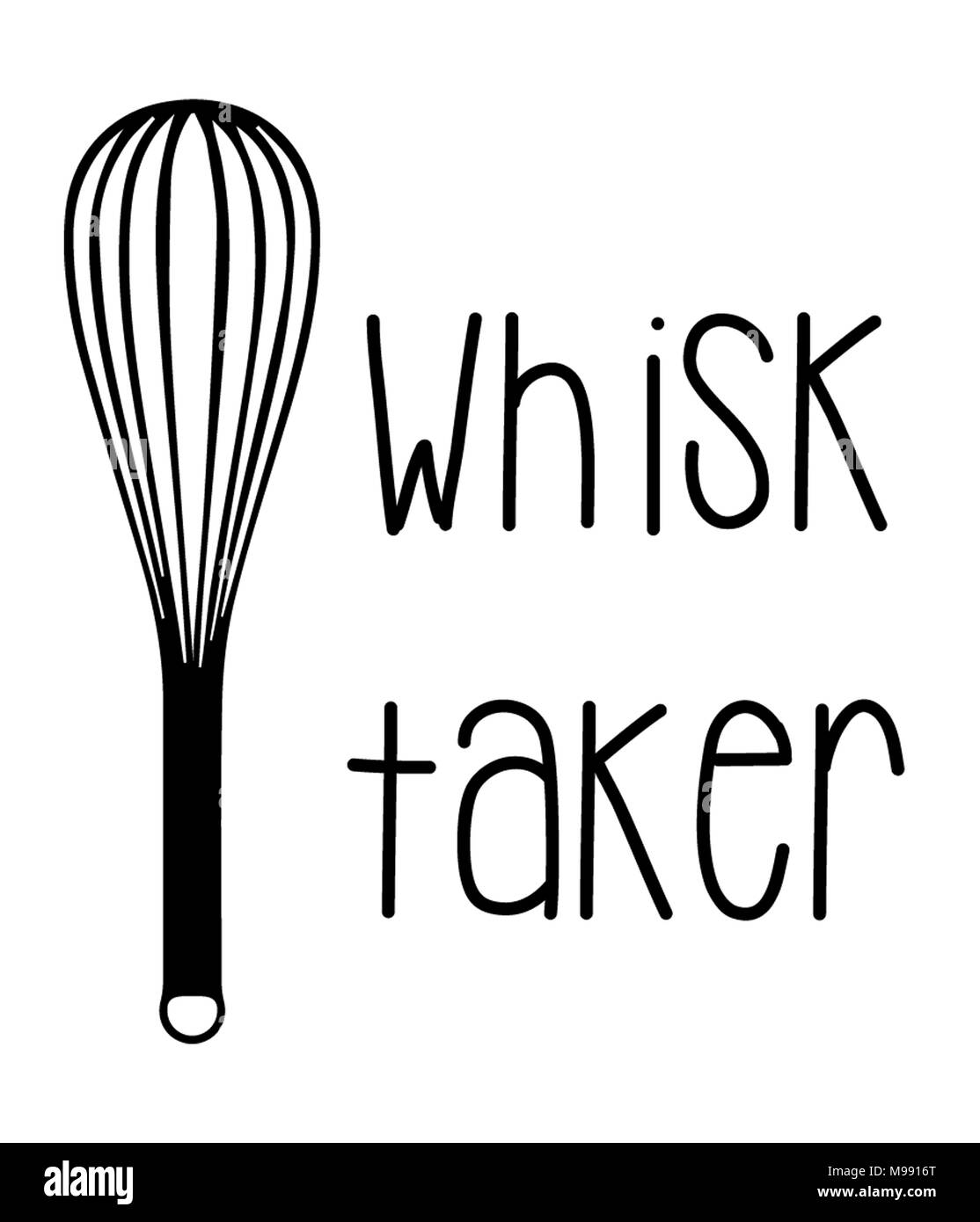 La frusta introduttore Foto Stock