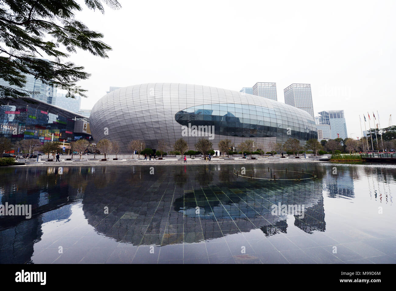 Il Poly Theatre in Nanshan District di Shenzhen. Foto Stock