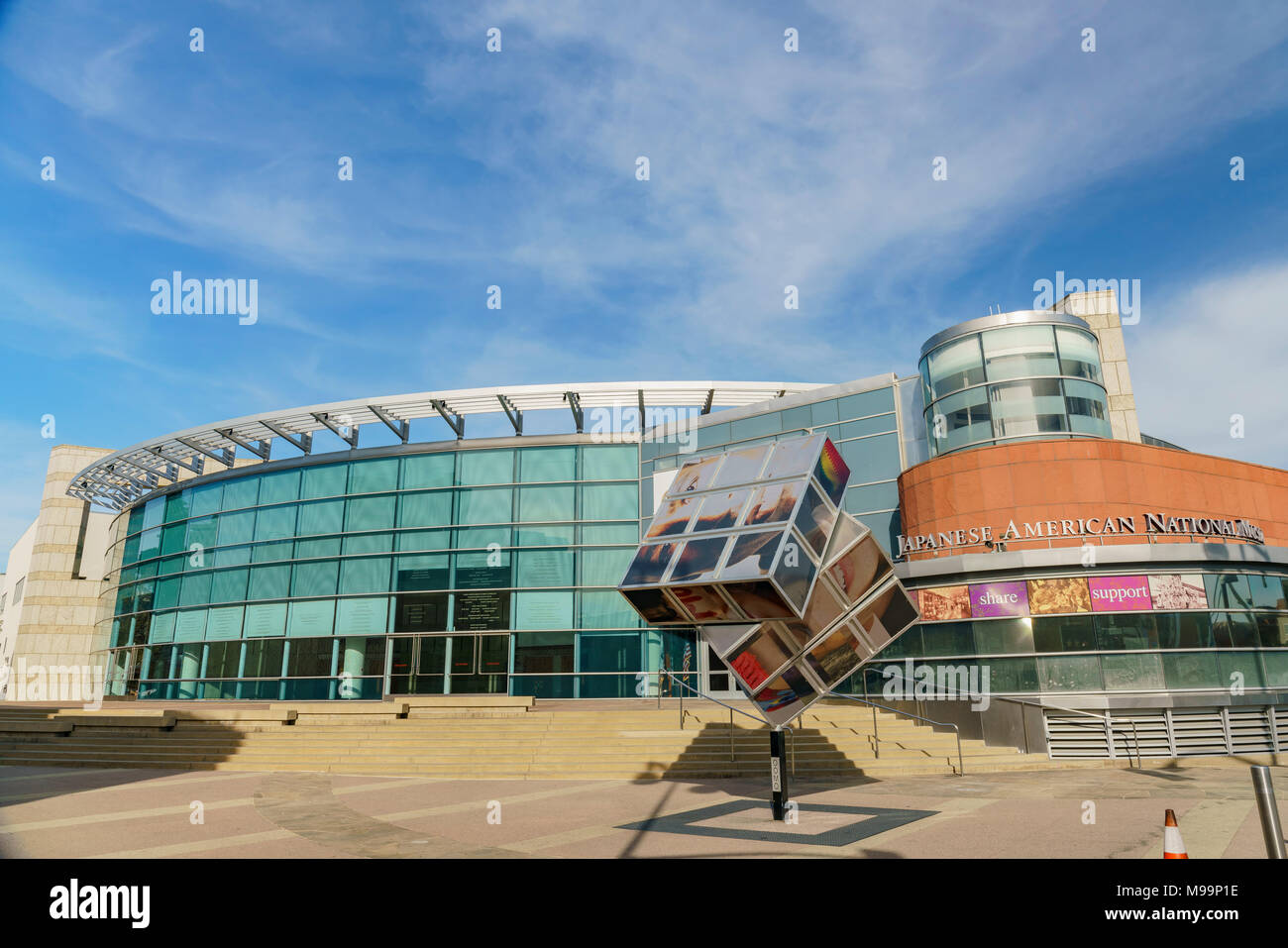 Los Angeles, MAR 3: vista esterna del Japanese American National Museum il Mar 3, 2018 a Los Angeles Foto Stock