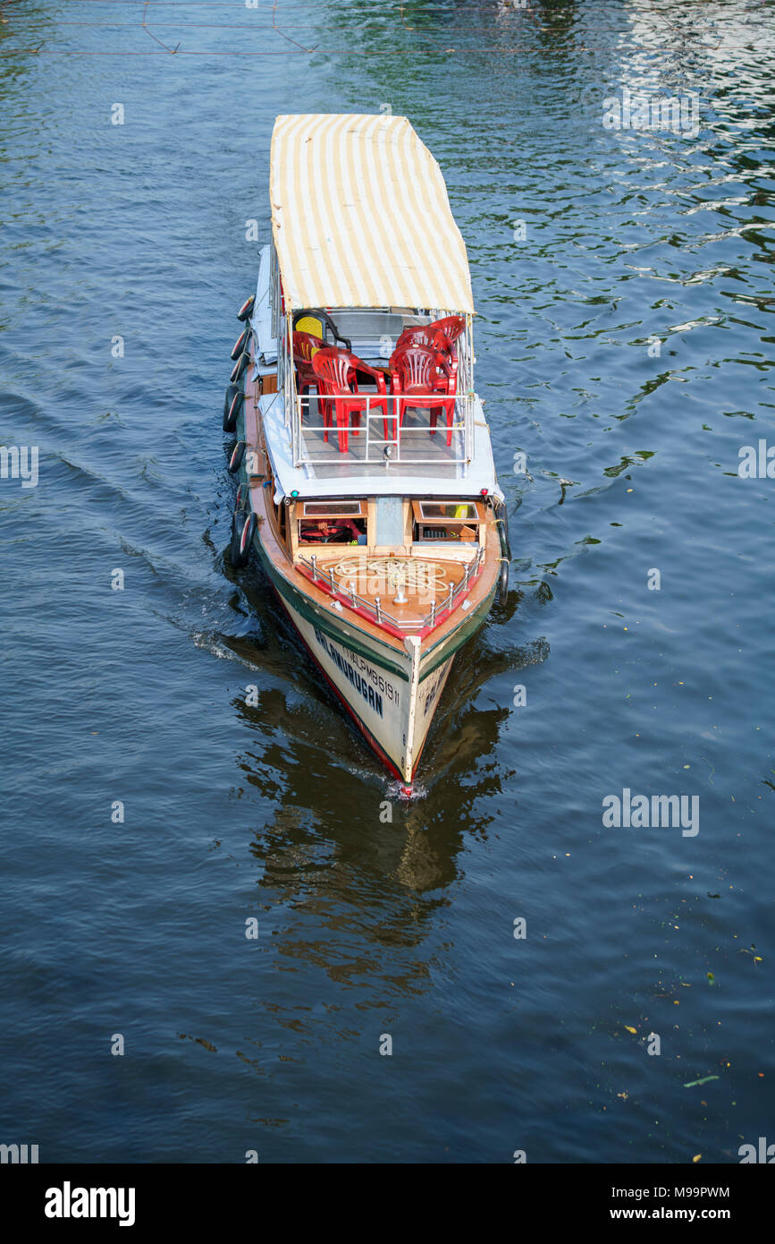 Trasporto di acqua Aisia India Kerala Foto Stock