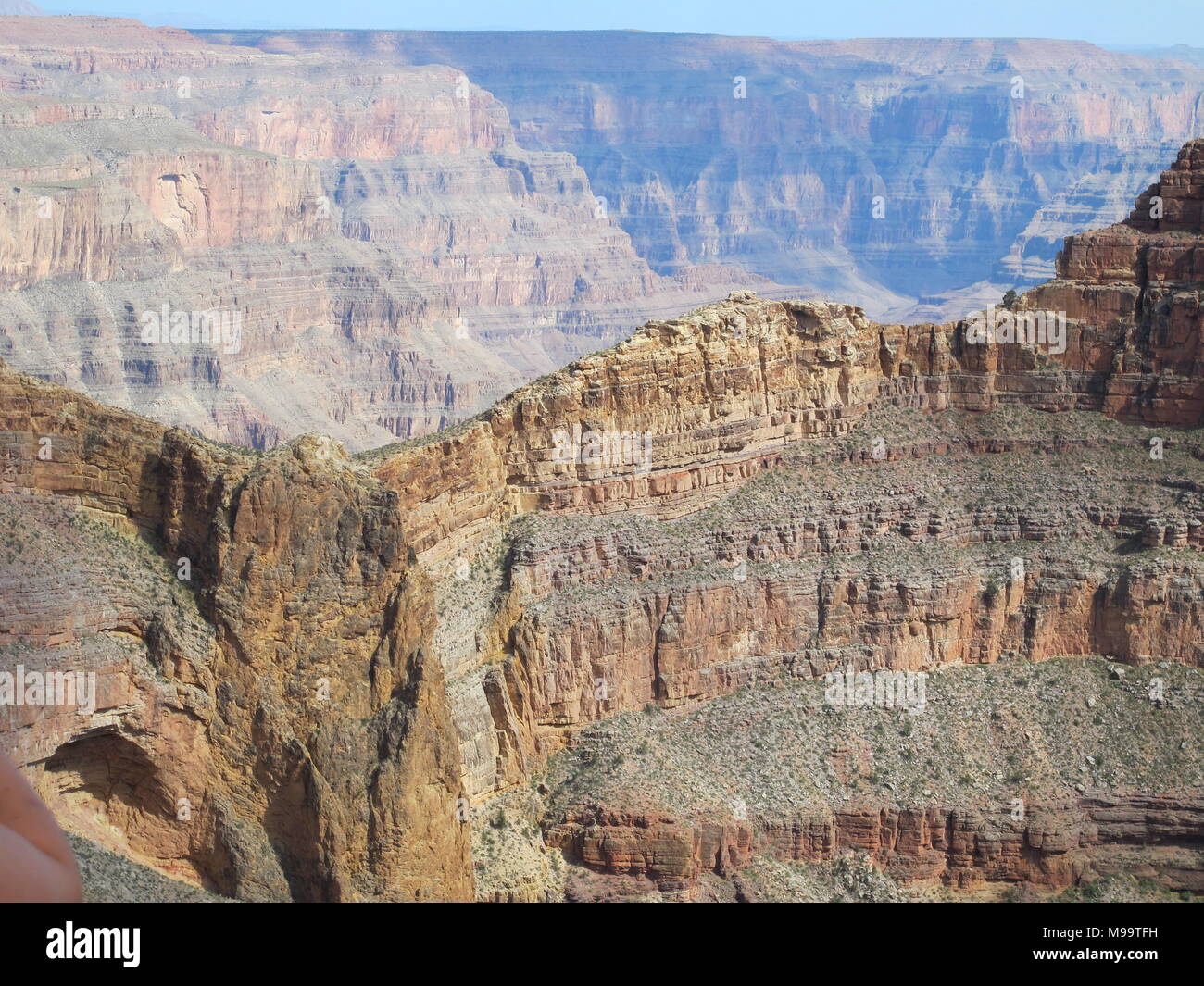 Il Grand Canyon. In Arizona. Stati Uniti d'America Foto Stock