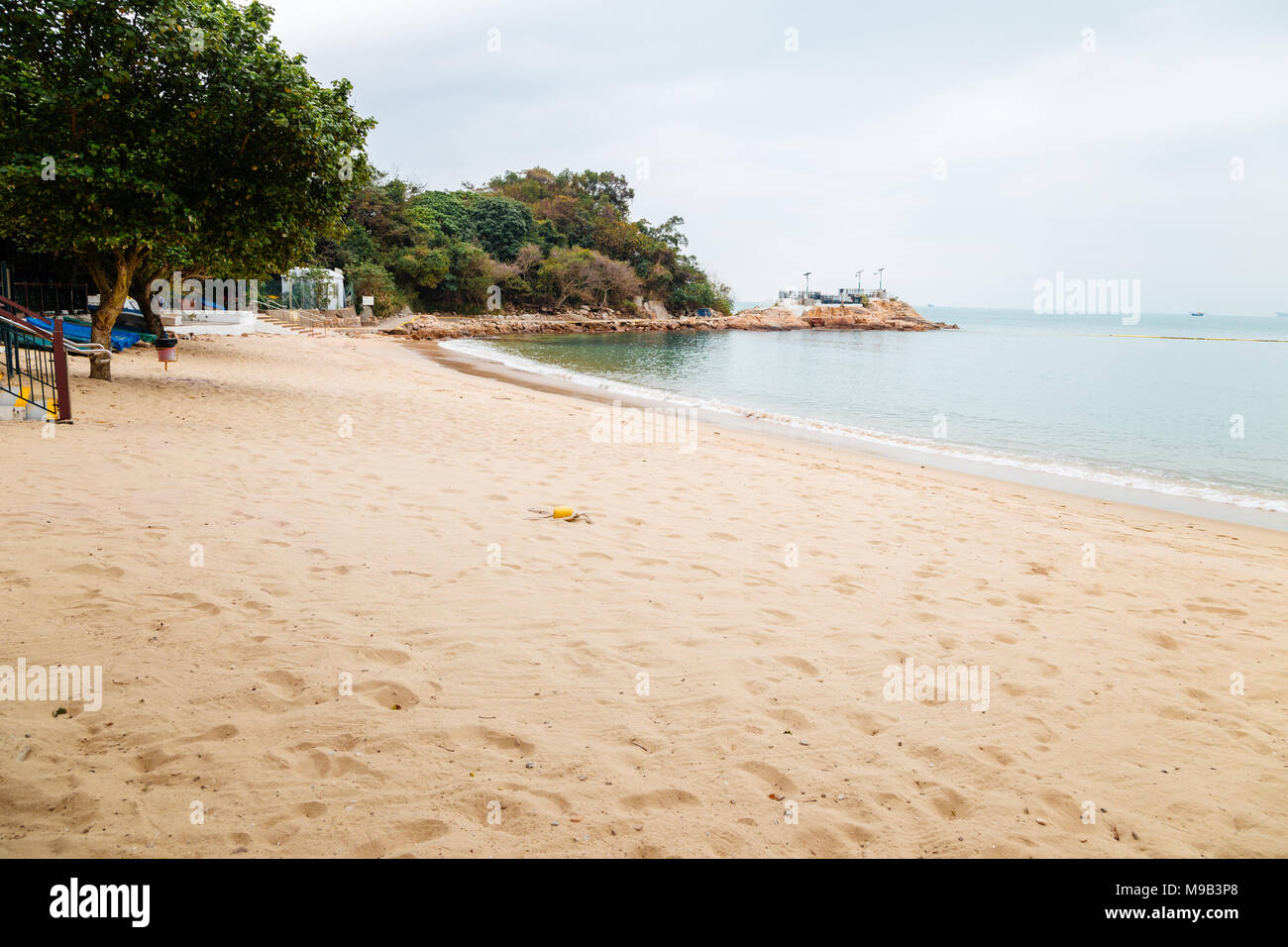 Lo So Shing Spiaggia Di Isola Di Lamma Paesino Di Mare Di Hong Kong Foto Stock Alamy