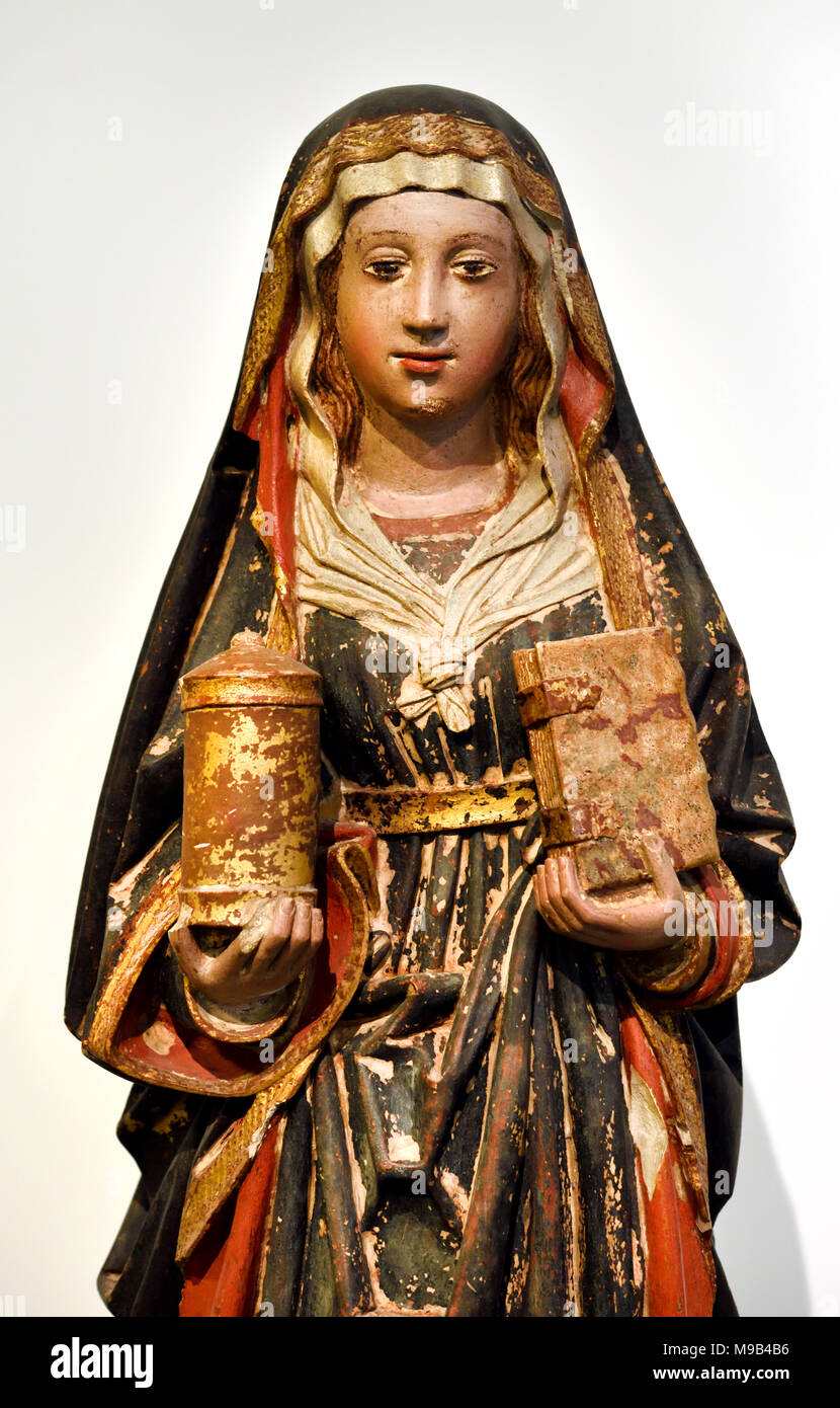Maria Maddalena 1450 e 1500 XV secolo il Portogallo, portoghese, Coimbra, Foto Stock