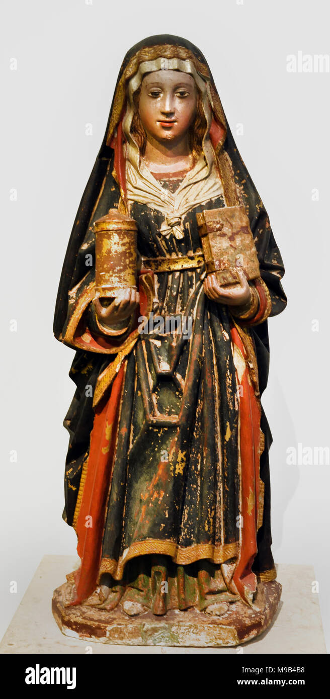 Maria Maddalena 1450 e 1500 XV secolo il Portogallo, portoghese, Coimbra, Foto Stock