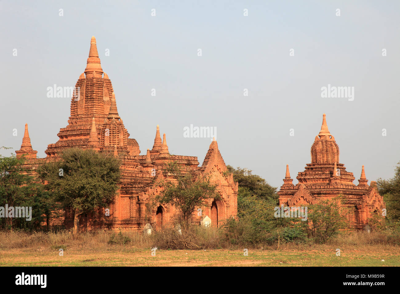 Myanmar Birmania, Bagan, templi, Foto Stock
