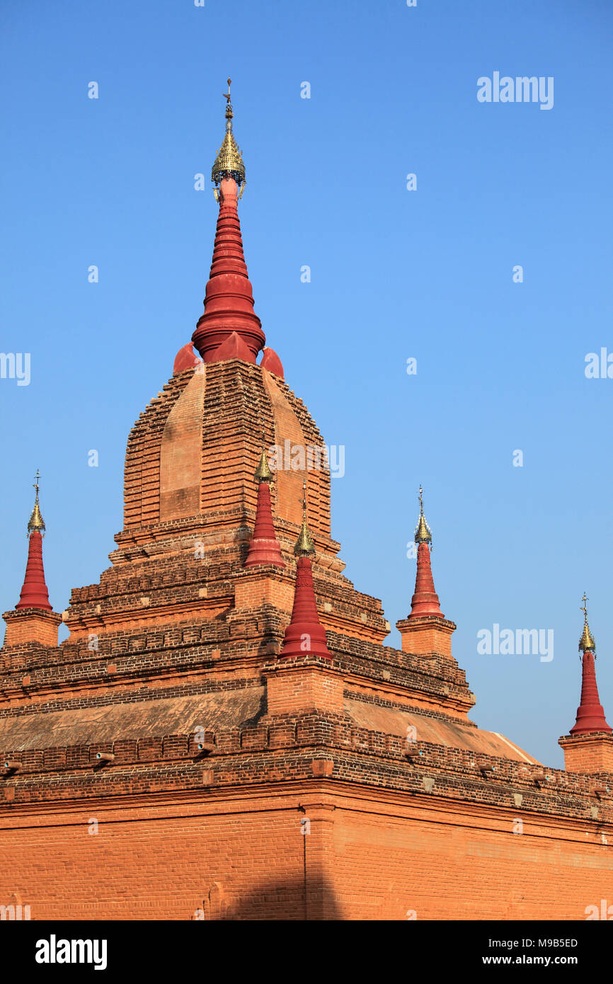 Myanmar Birmania, Bagan, Mee Nyein andato tempio, Foto Stock