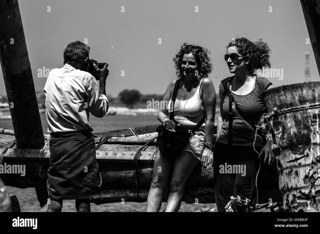 Fotografo accidentali Foto Stock