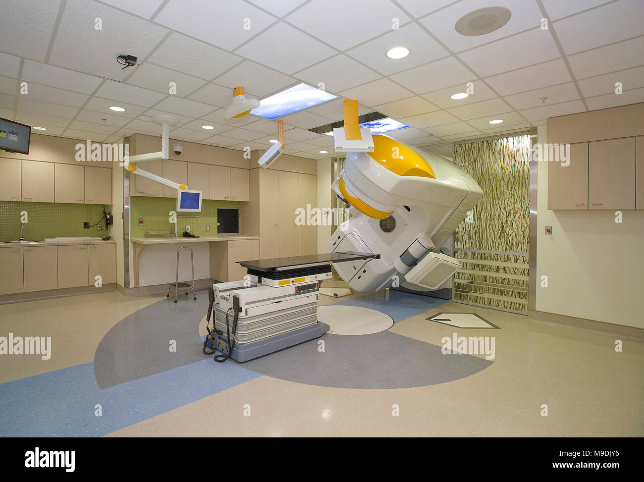 CT scan tecnologia avanzata per la diagnosi medica. IRM Foto Stock