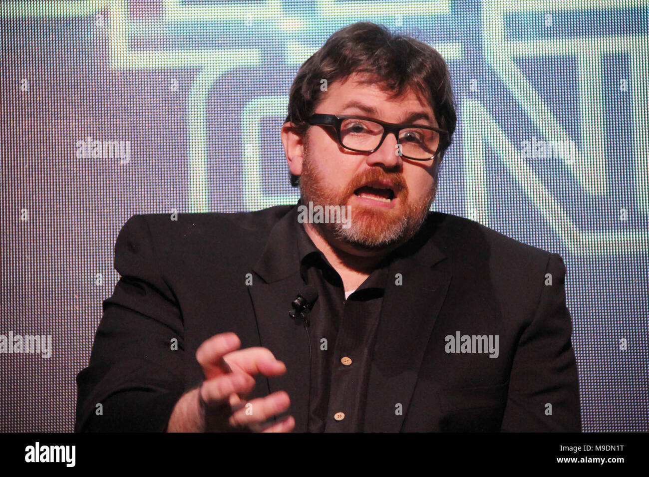 Ernest Cline 03/15/2018 "Pronto il Giocatore Uno" premere la giuncata tenutosi presso il Goya Studios di Los Angeles, CA Foto di Izumi Hasegawa / HollywoodNewsWire.co Foto Stock