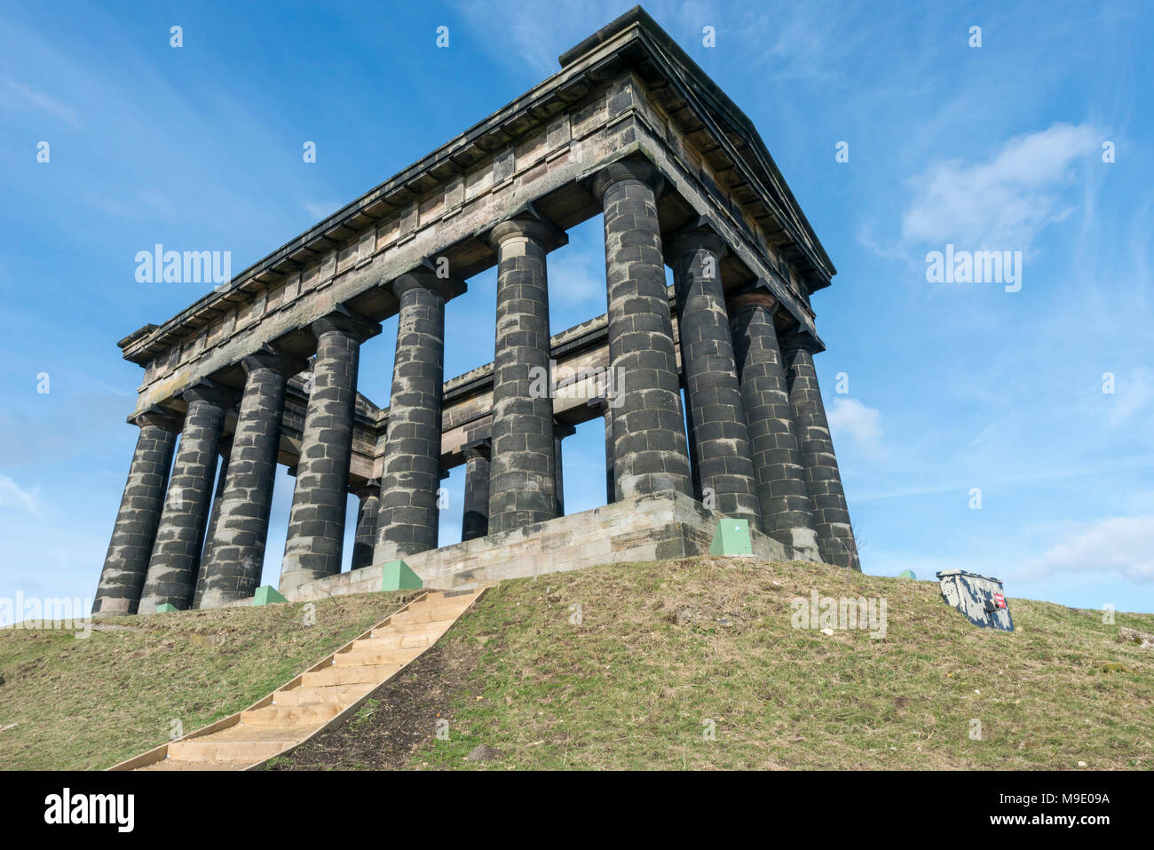 Monumento Penshaw, città di Sunderland, Regno Unito Foto Stock