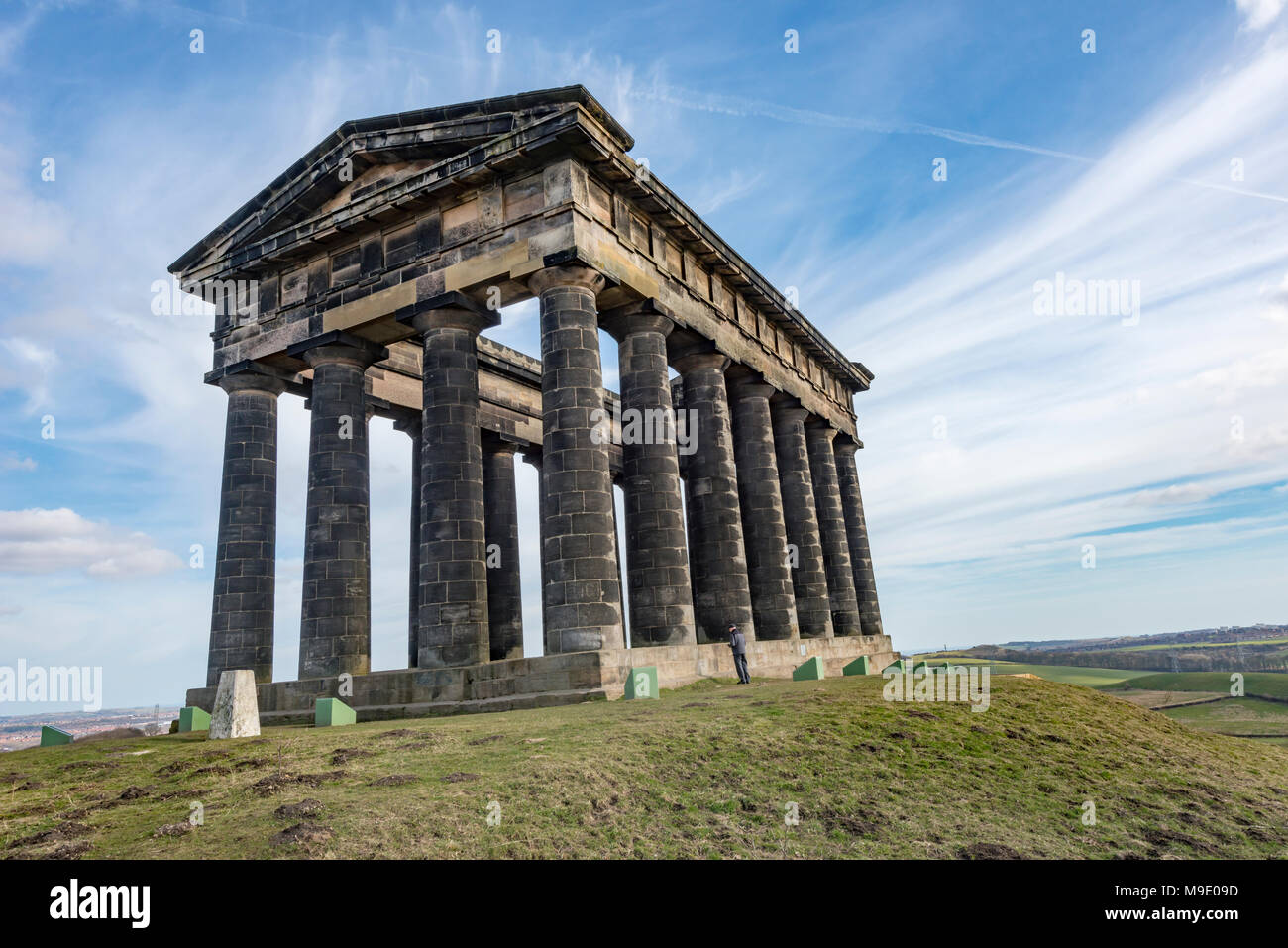 Monumento Penshaw, città di Sunderland, Regno Unito Foto Stock