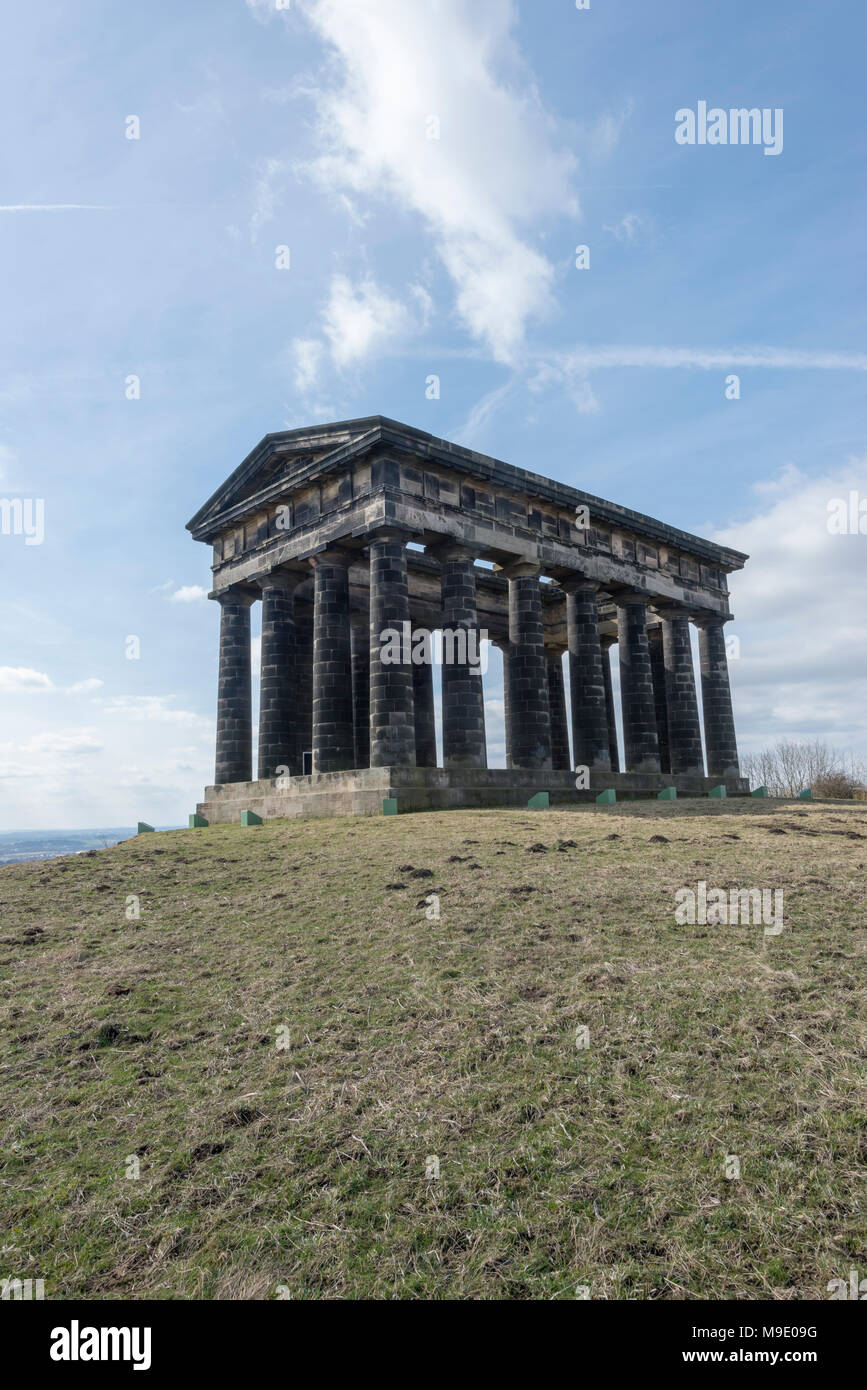 Monumento Penshaw, città di Sunderland, Regno Unito Foto Stock
