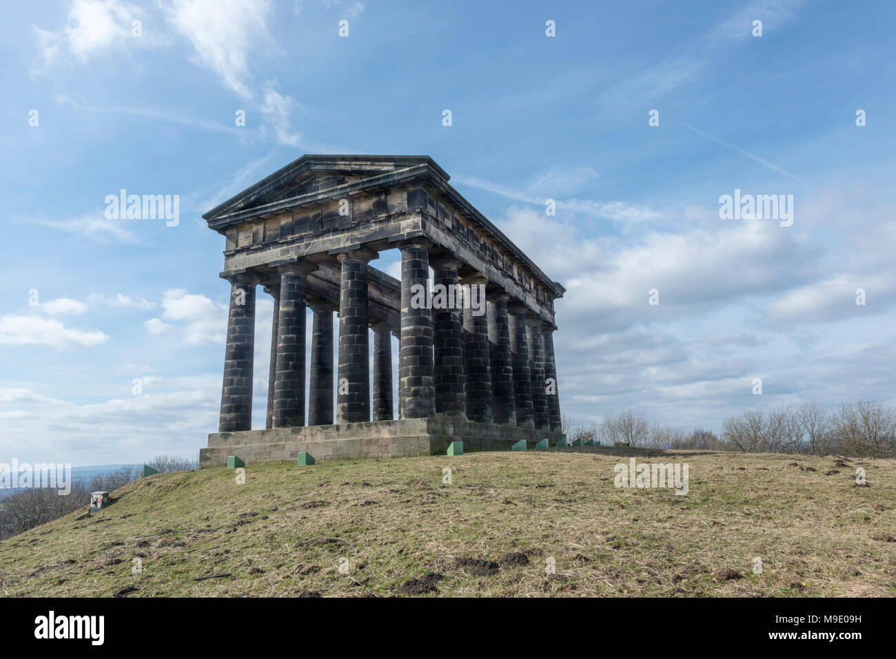 Monumento Penshaw, città di Sunderland, Regno Unito Foto Stock