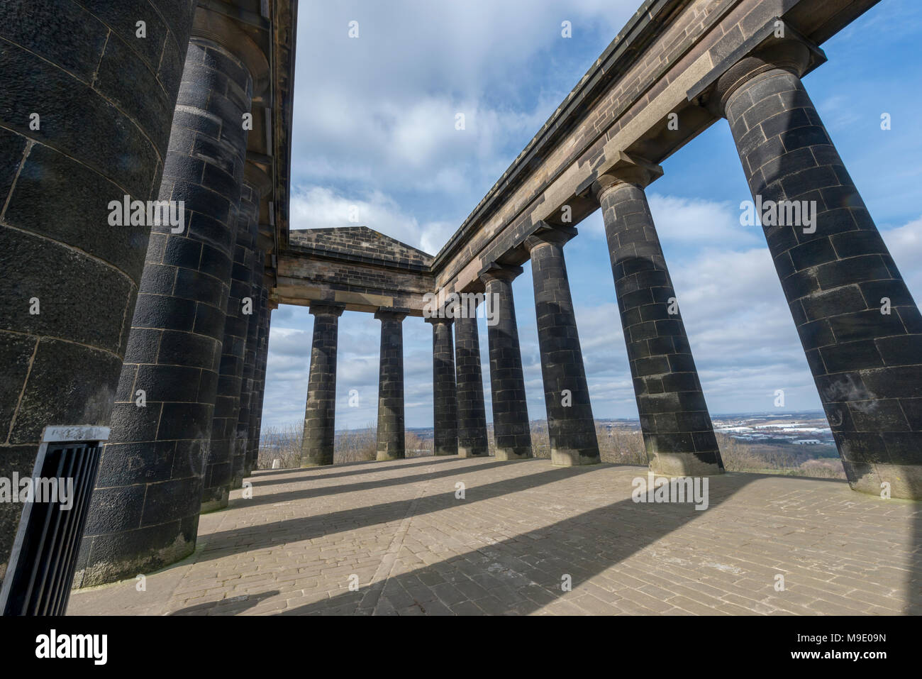 Monumento Penshaw, città di Sunderland, Regno Unito Foto Stock