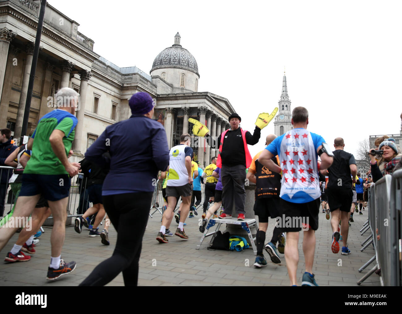 Durante il 2018 Londra - Mezza Maratona. Stampa foto di associazione. Picture Data: domenica 25 marzo, 2018. Foto di credito dovrebbe leggere: Steven Paston/PA FILO Foto Stock