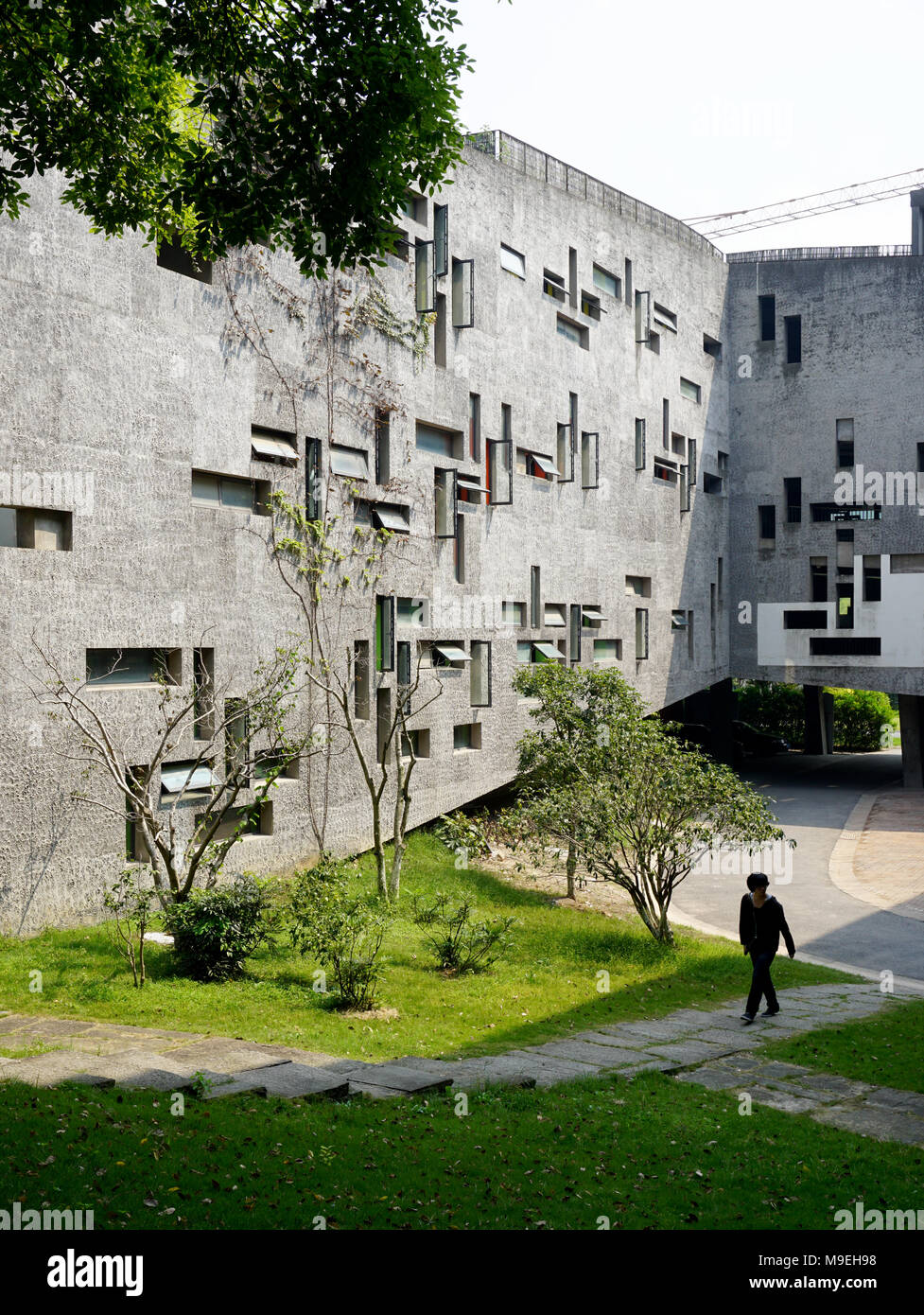 Xiangshan Campus, Accademia di Arte progettato dall architetto Wang Shu in Hangzhou, Cina Foto Stock