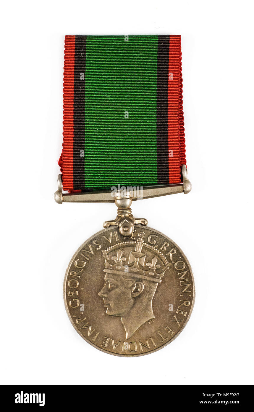 La Rodesia del Sud medaglia per servizio di guerra 1939-1945. Si tratta di una campagna britannica medaglia ai membri della Rodesia del Sud le forze di difesa. Foto Stock