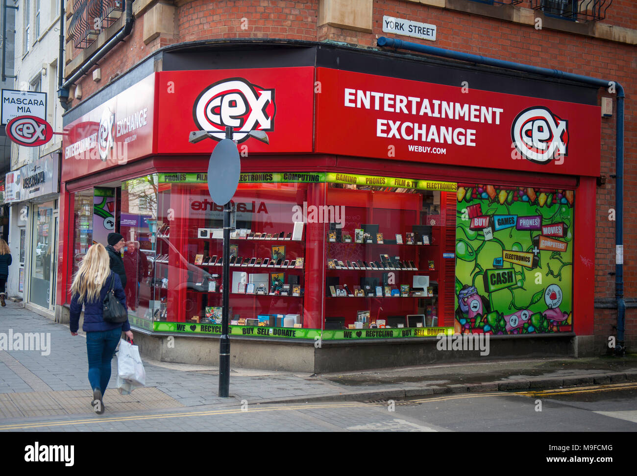 CEX intrattenimento completo Exchange shop Foto Stock