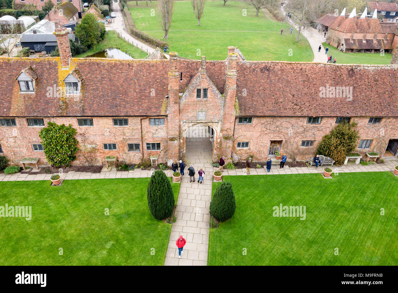 Il castello di Sissinghurst Foto Stock