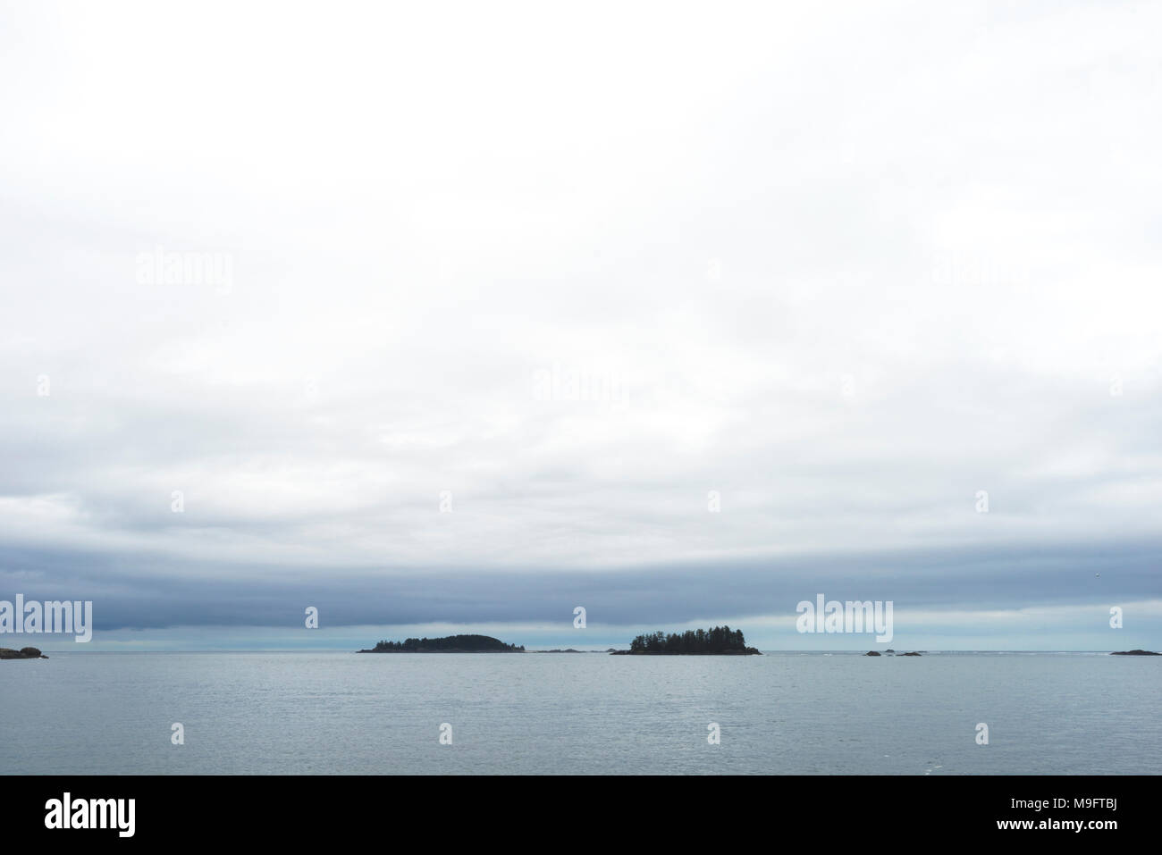 Wild paesaggi intorno a Tofino, Isola di Vancouver, BC Foto Stock