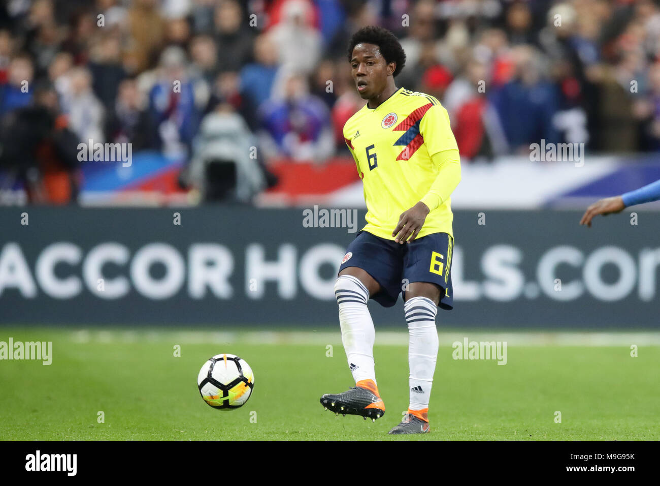 Carlos Sanchez (COL), 23 marzo 2018 - Calcetto : internazionale amichevole tra Francia 2-3 Colombia a Stade de France in Saint-Denis, Francia, Credito: AFLO/Alamy Live News Foto Stock