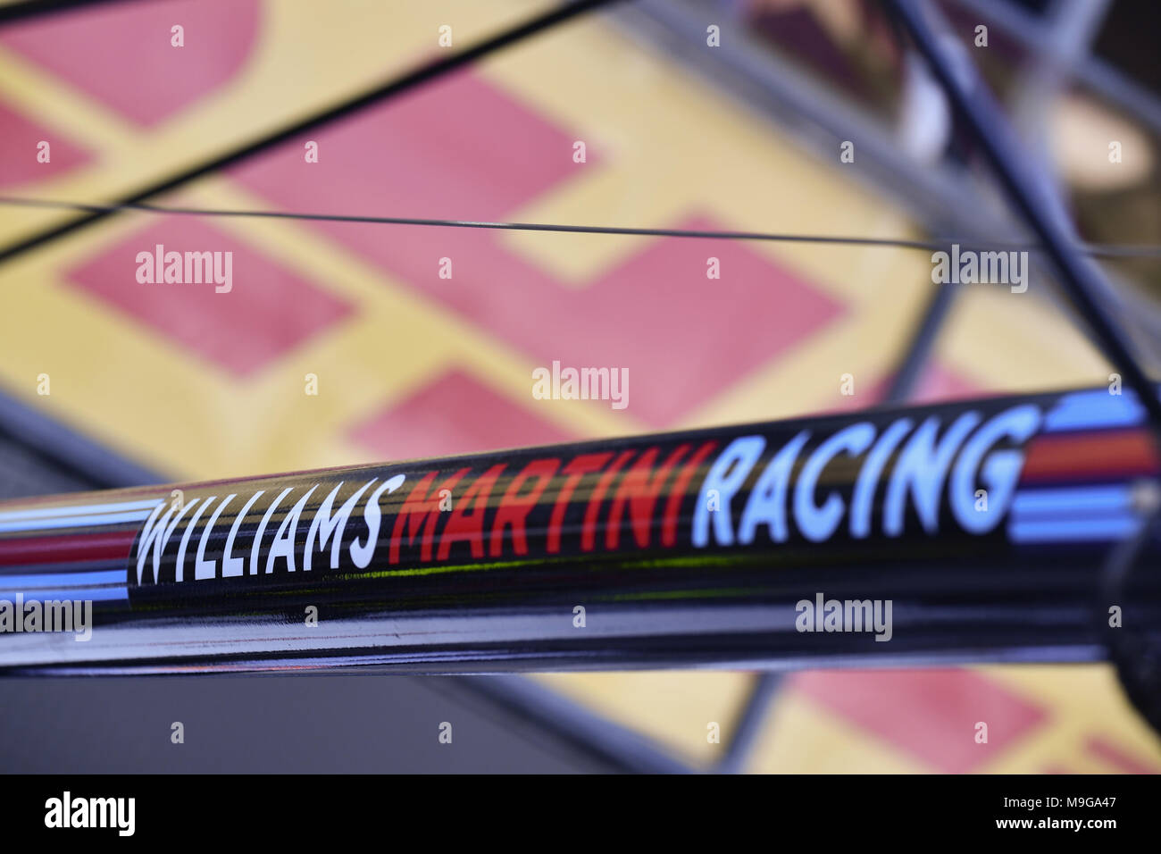 Melbourne, Australia. 25 Mar, 2018. Motorsports: FIA Formula One World Championship 2018, Melbourne, Victoria : Motorsports: Formula 1 2018 Rolex Australian Grand Prix, Williams | Utilizzo di credito in tutto il mondo: dpa/Alamy Live News Credito: dpa picture alliance/Alamy Live News Foto Stock