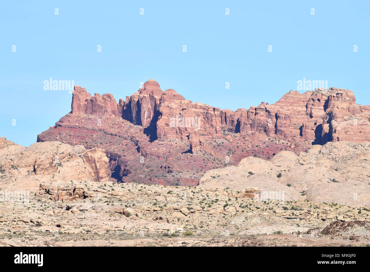 Utah mountain range Foto Stock