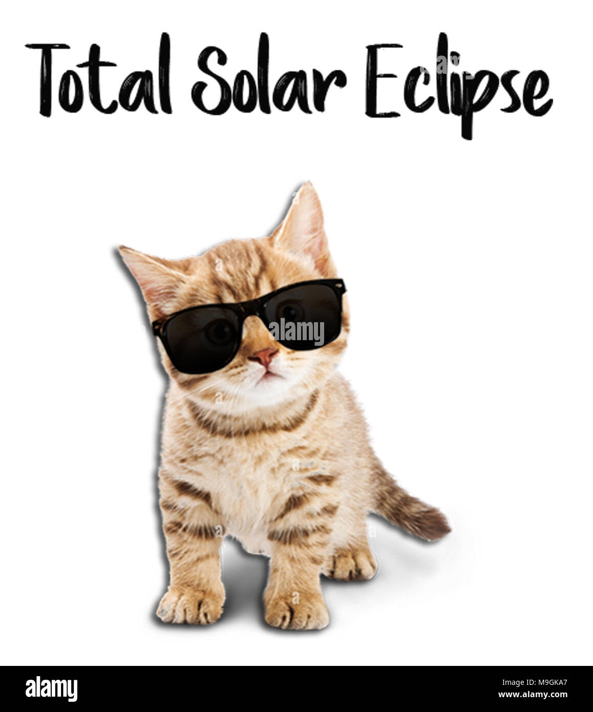 Eclisse Solare Totale Foto Stock