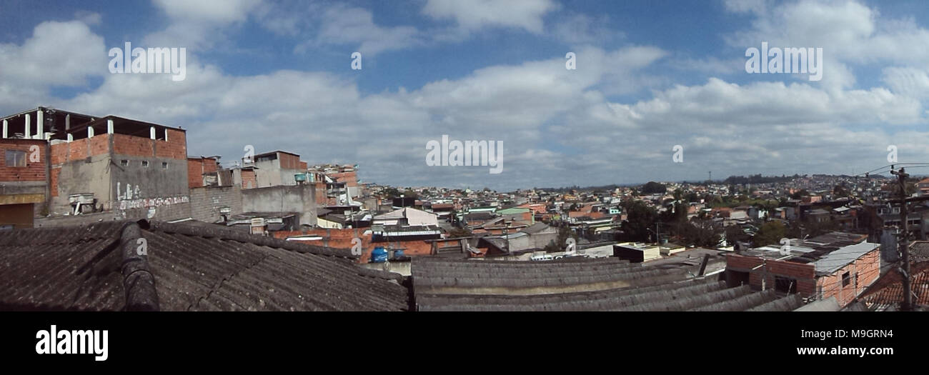 Case, sobborghi, 2011, Capitale, Brasile Park, São Paulo, Brasile. Foto Stock