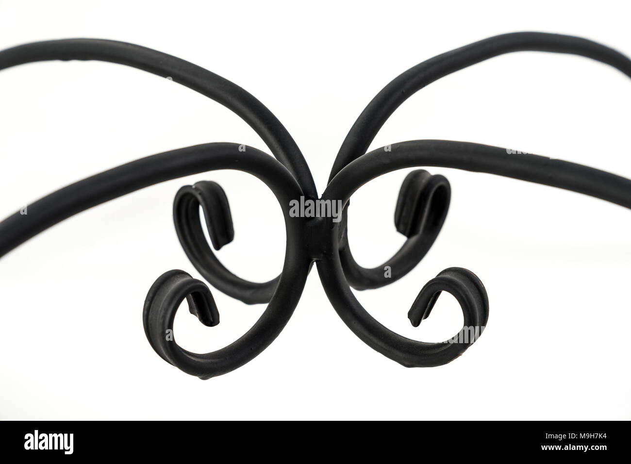 Ornamento in ferro battuto Foto Stock