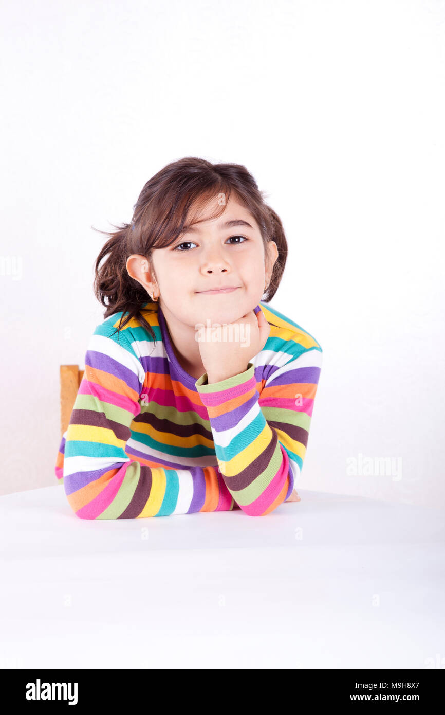 Elementare ritratto dello studente Foto Stock
