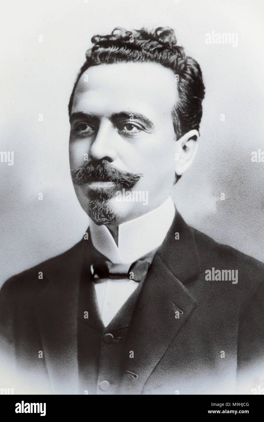 Nilo Procópio Peçanha (1867 - 1924), uomo politico brasiliano che ha servito come settimo Presidente del Brasile. Foto Stock