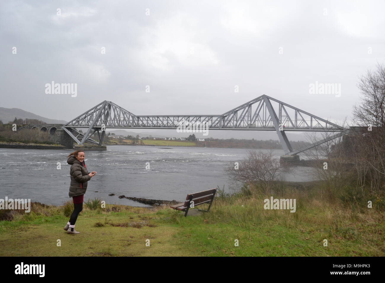 "Argyle e bute ' 'Scotland" "Connel Bridge' Foto Stock