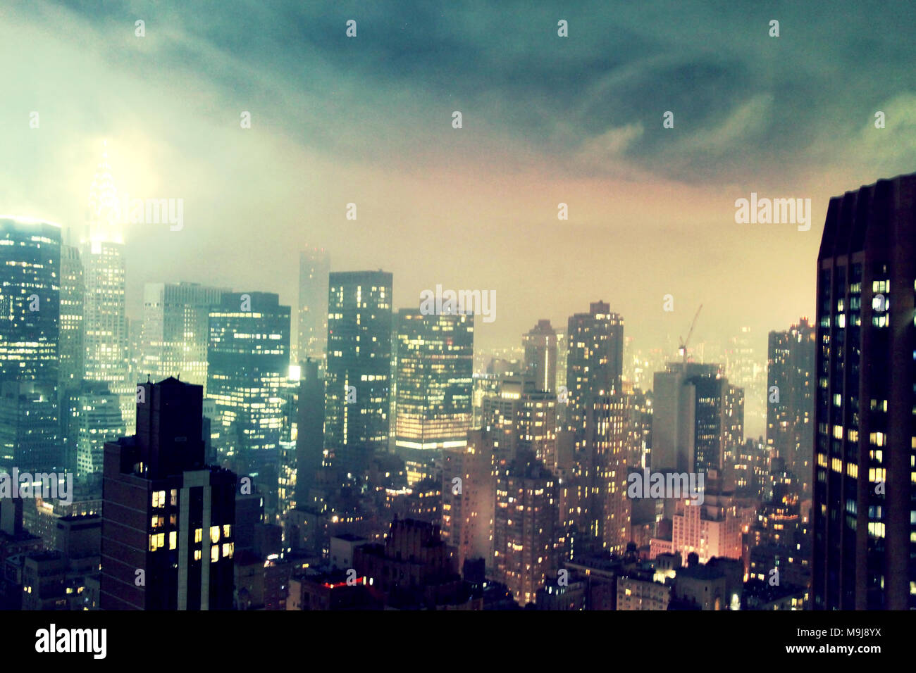 Skyline di New York Foto Stock