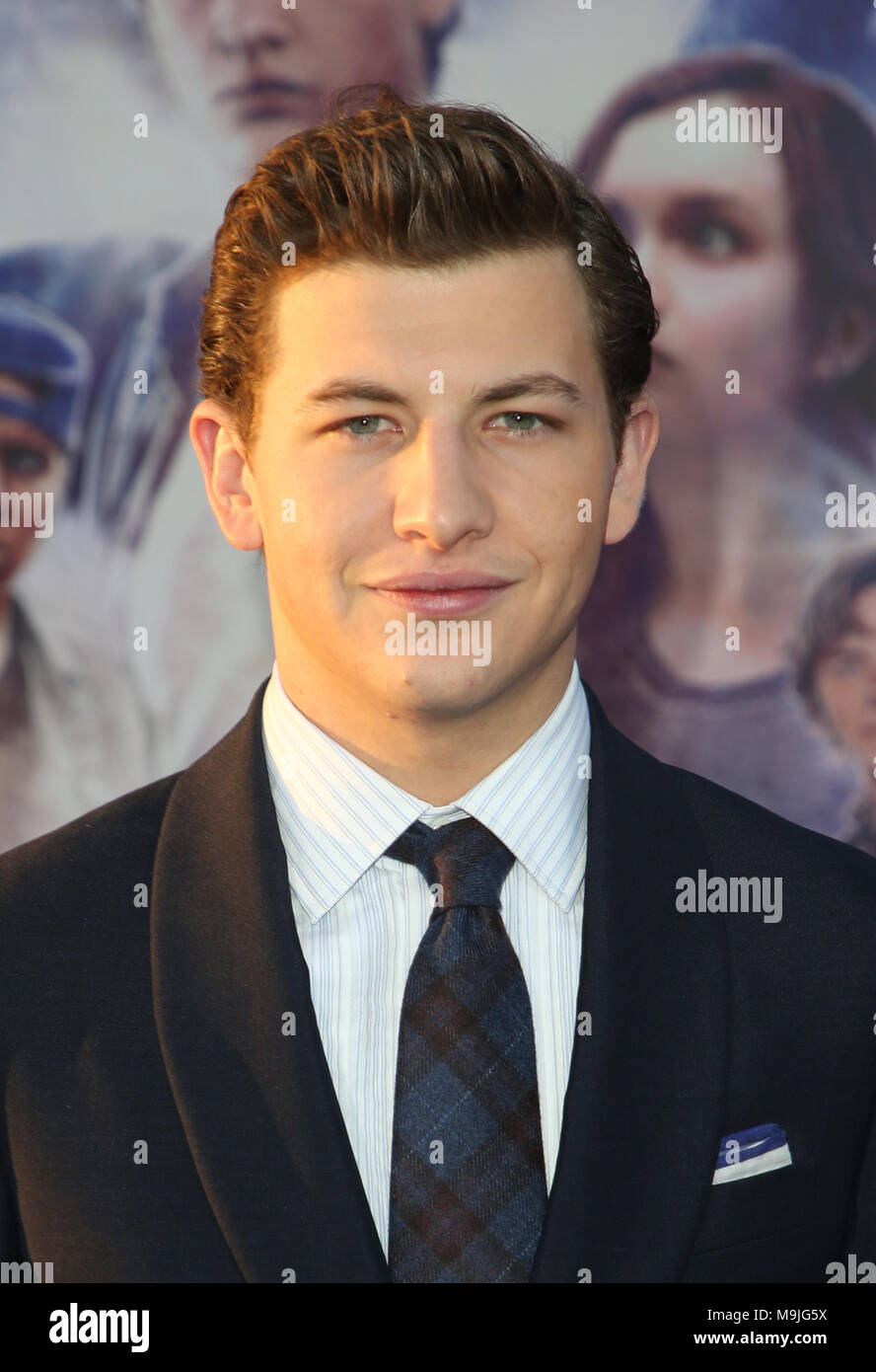 Hollywood, CA. 26 Mar, 2018. Tye Sheridan presso il pronto il Giocatore Uno Premiere al Dolby Theatre in Hollywood, la California il 26 marzo 2018. Credito: Faye Sadou/media/punzone Alamy Live News Foto Stock