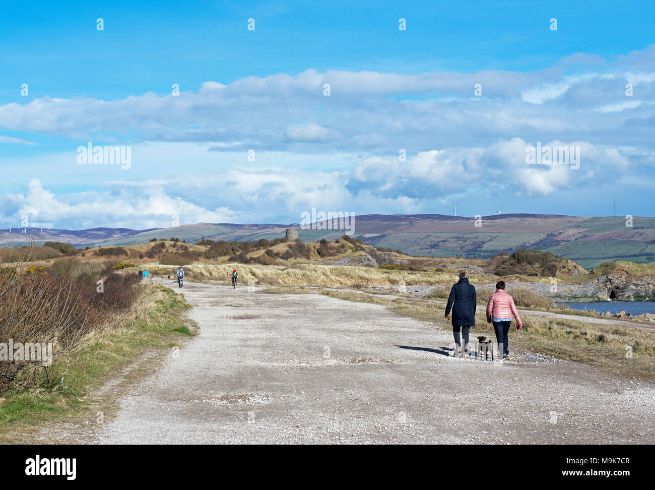 RSPB riserva naturale, Hodbarrow, vicino a Millom, West Cumbria, England Regno Unito Foto Stock