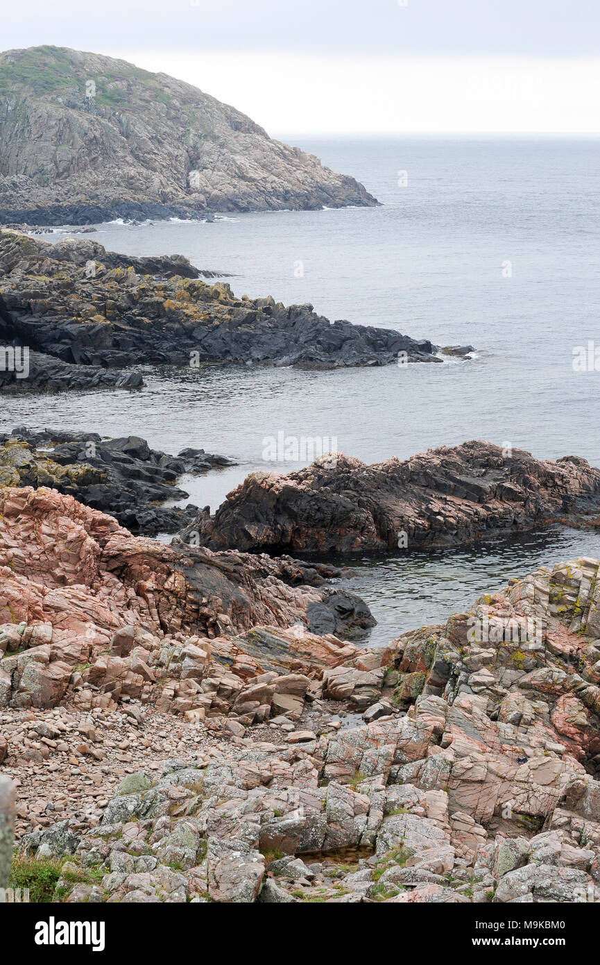 Kullaberg riserva naturale su una penisola Kullaberg in Molle, Skane, Svezia. 15 agosto 2010 © Wojciech Strozyk / Alamy Stock Photo Foto Stock