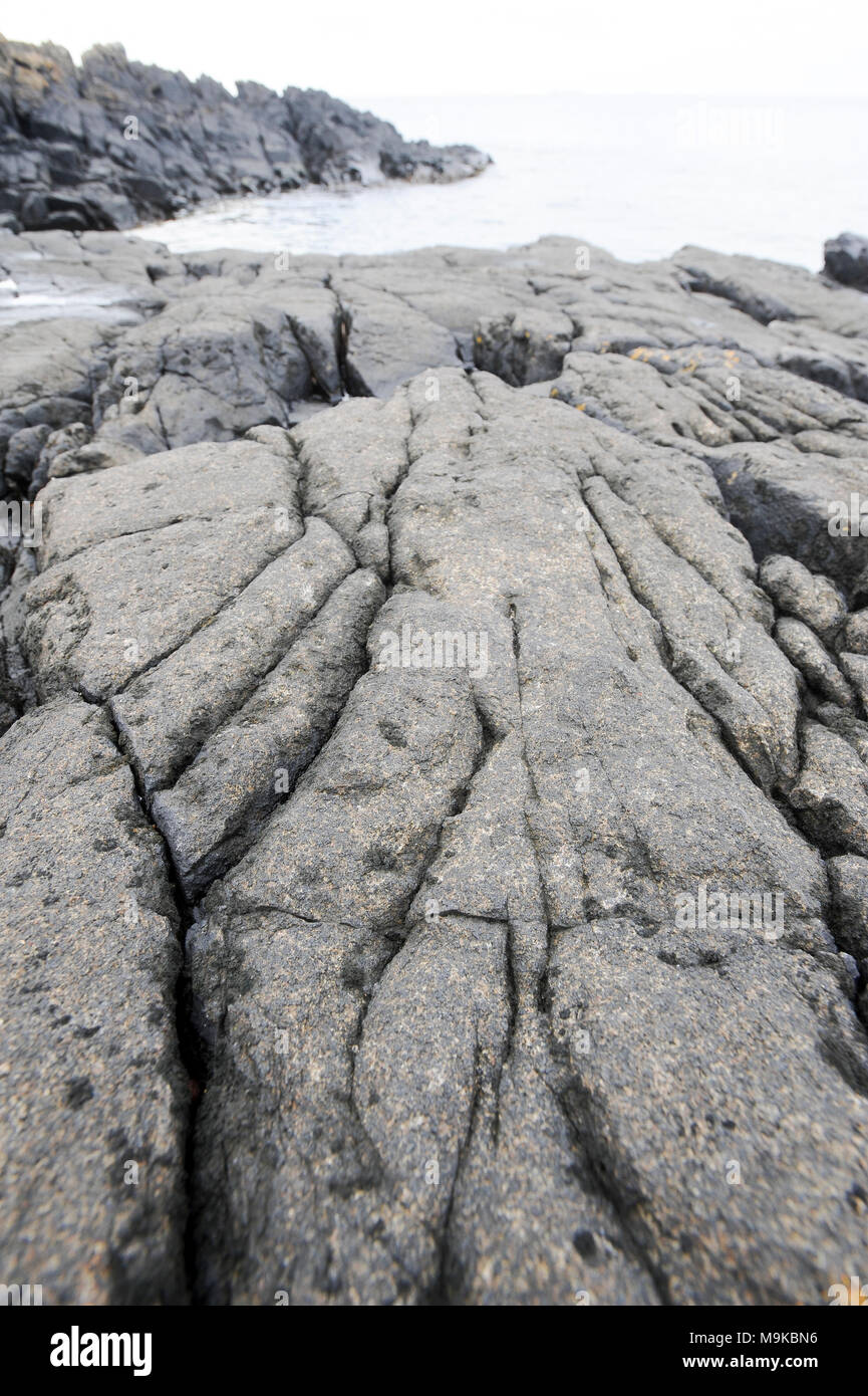 Kullaberg riserva naturale su una penisola Kullaberg in Molle, Skane, Svezia. 15 agosto 2010 © Wojciech Strozyk / Alamy Stock Photo Foto Stock