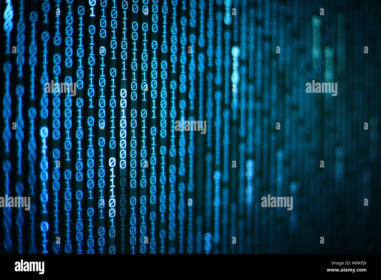 Computer ai dati di intelligence connessione concetti. codice