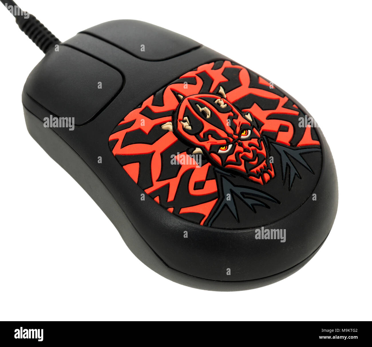 Star Wars 'Darth Maul' il mouse del computer Foto Stock