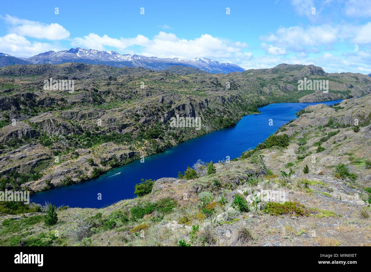 Lago Cochrane, LReserva Nacional Lago Cochrane o Tamango Cochrane, Regione  di Aysén, Cile Foto stock - Alamy