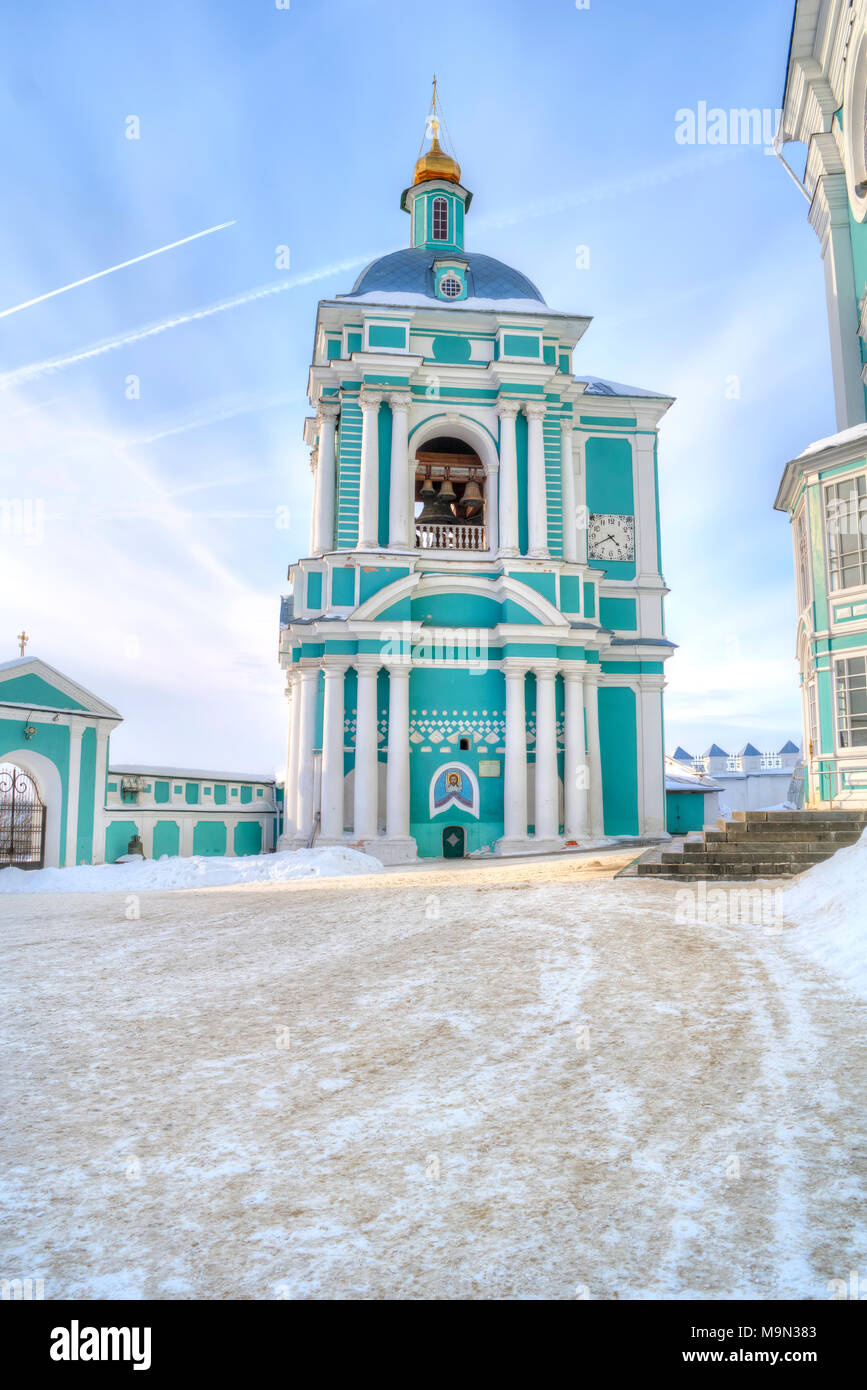 La famosa cattedrale ortodossa dell'Assunzione della Beata Vergine (Cattedrale dell Assunzione) sulla collina della Cattedrale nella parte storica della città. Foto Stock