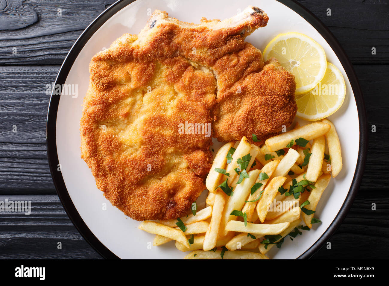 Carne di vitello alla milanese (cotoletta alla milanese ...