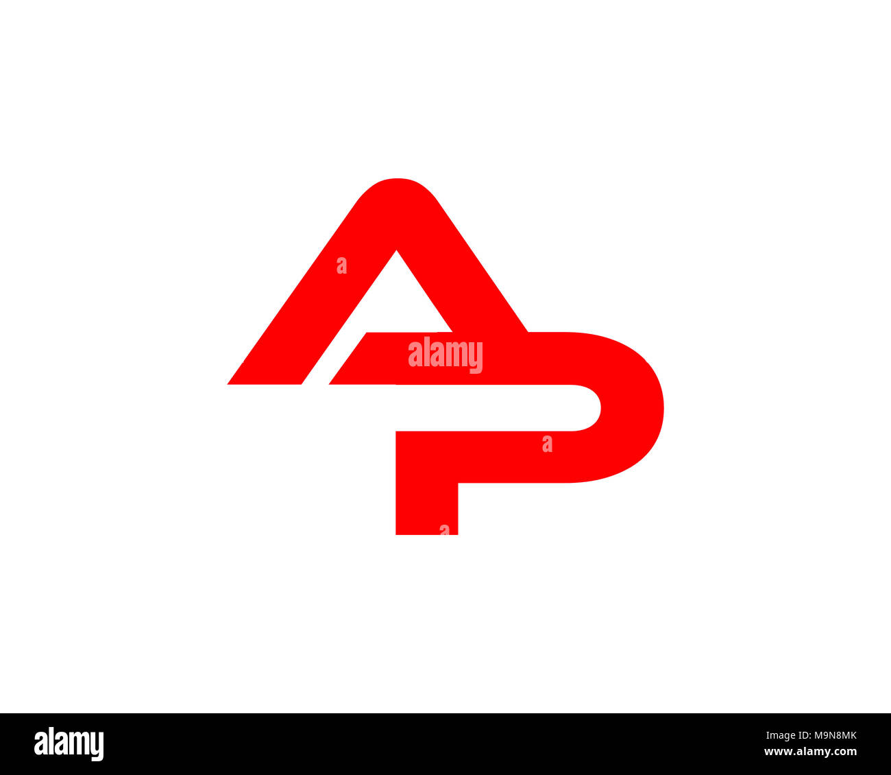 È un simbolo nella forma di una combinazione di lettere Foto Stock