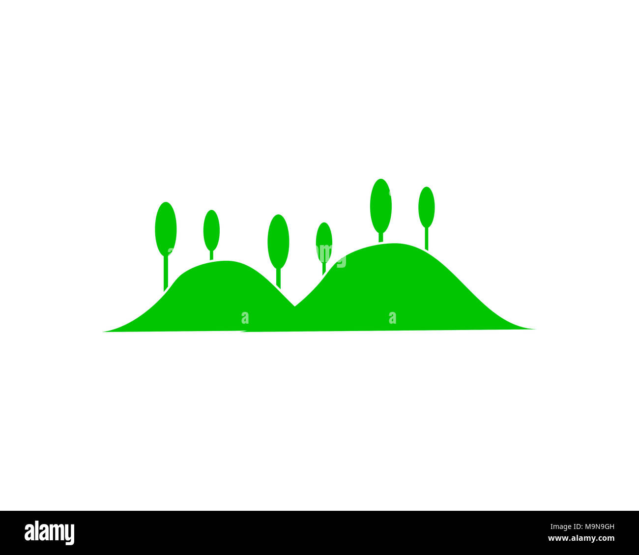 È un simbolo associato con la natura, specialmente mountain Foto Stock