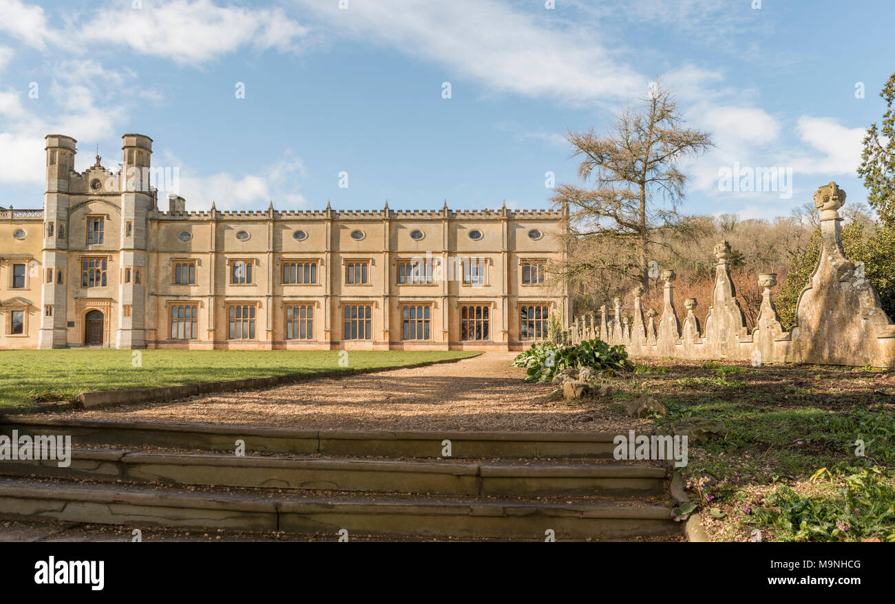 La Ashton Court Mansion House vicino a Bristol, Inghilterra. Foto Stock