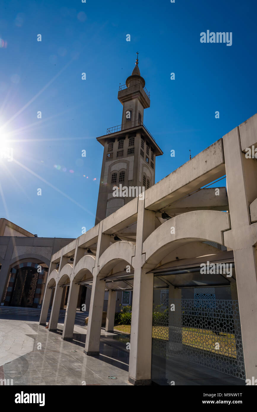 La più grande moschea in Sud America, il Re Fahd centro culturale islamico, Buenos Aires, Argentina Foto Stock