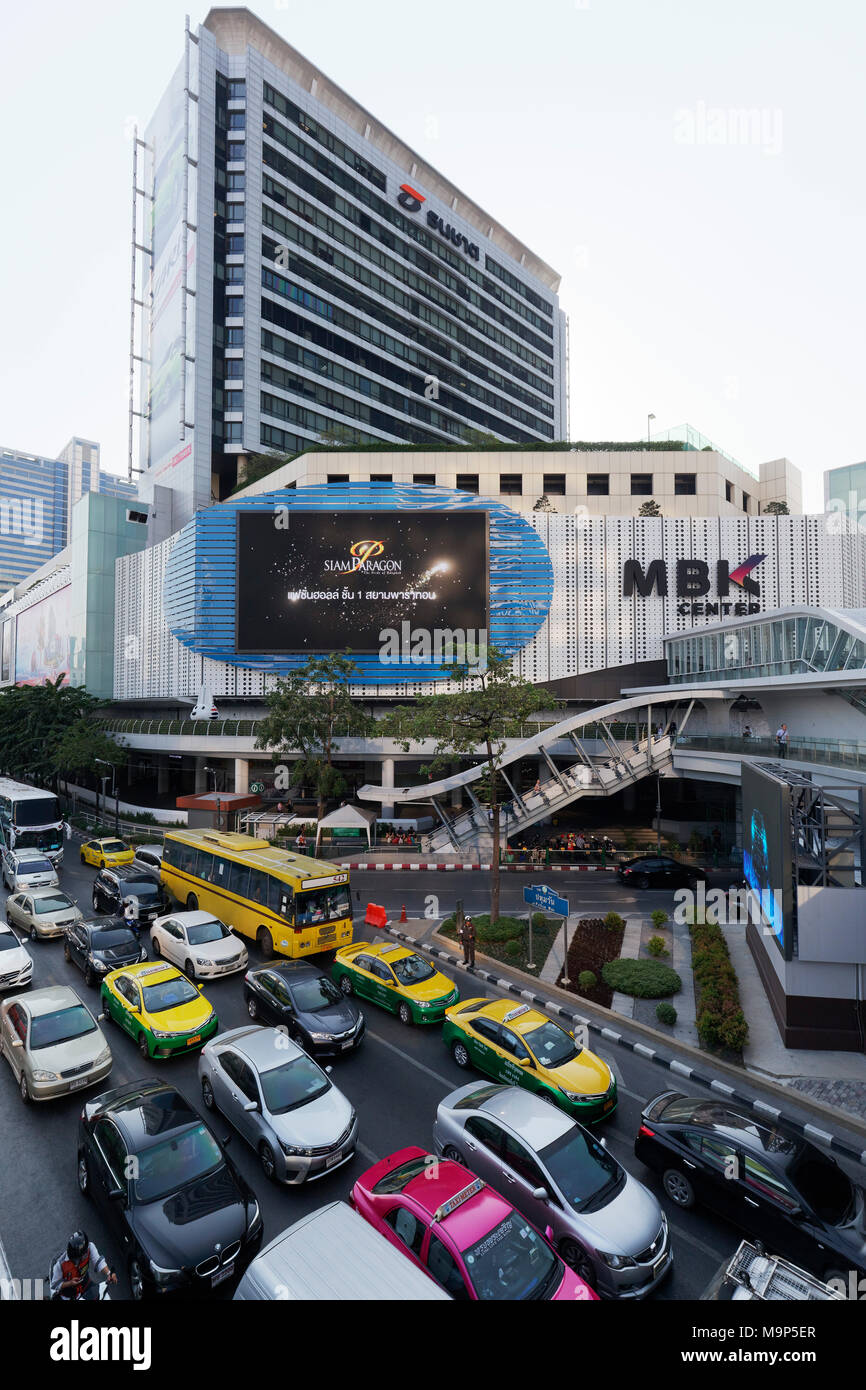 MBK Centre Shopping Mall, Piazza Siam Pathum Wan, Bangkok, Thailandia Foto Stock