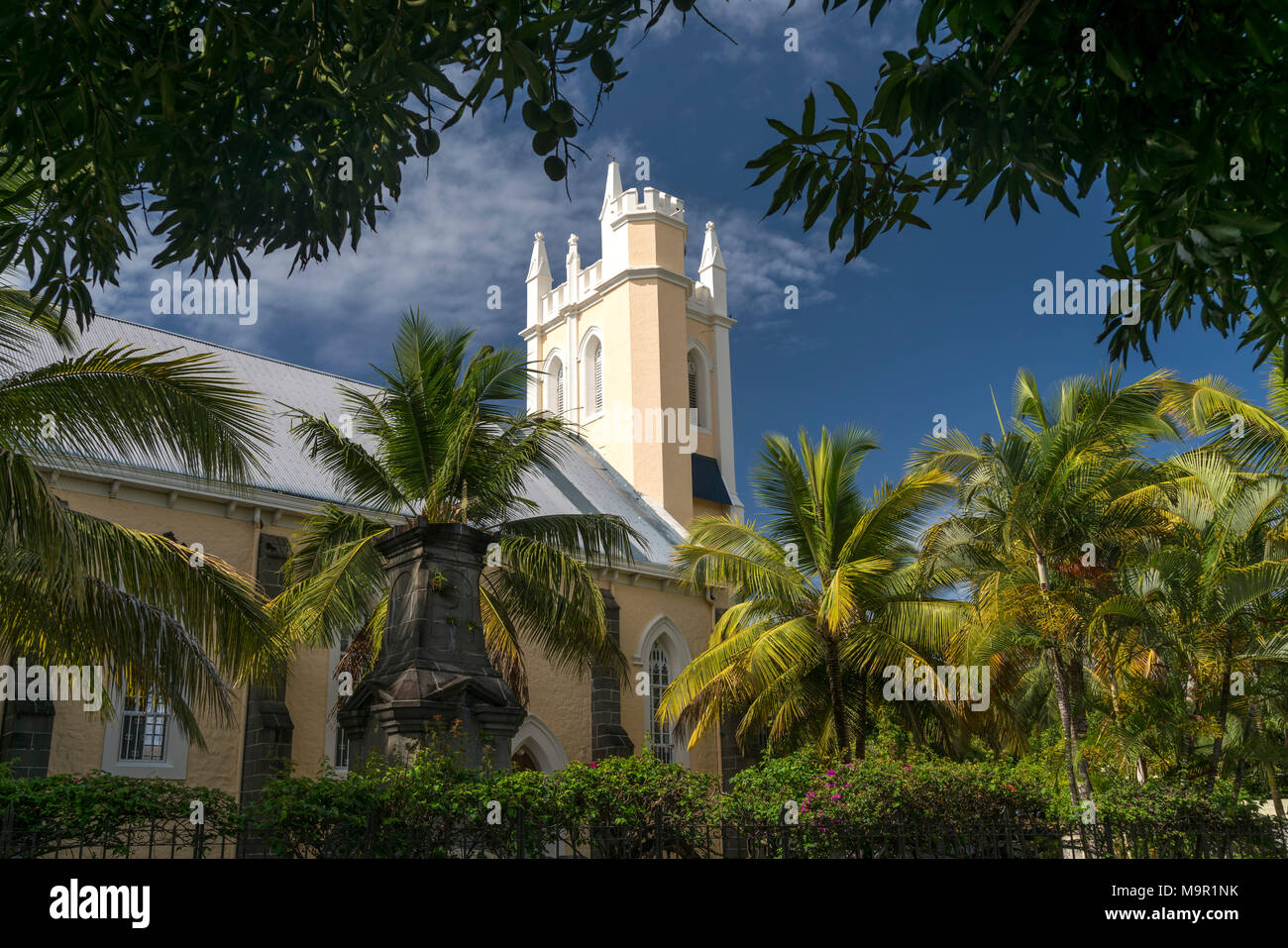 La cattedrale di Notre Dame des Anges Chiesa, Mahebourg, Grand Port, Mauritius Foto Stock